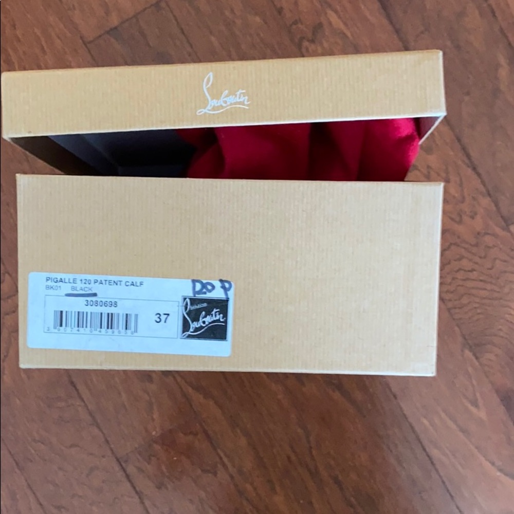 Christian Louboutin size 37 pigalle 120 black